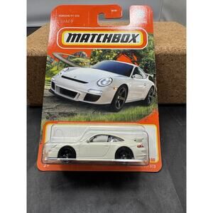 2024 Matchbox Porsche 911 GT3 Biarritz White 73/100 MBX Sports Cars New HVL91